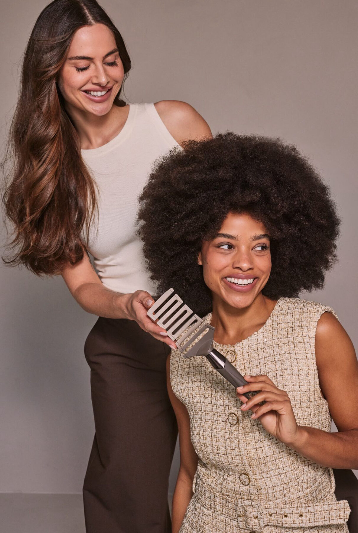 Campaign image with two models